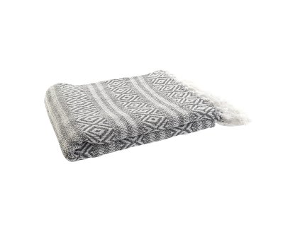 Deka DKD Home Decor 130 x 170 x 1 cm Sivá
