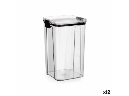 Nádoba na uschovanie potravín Quid Cocco Transparentná Plastické 1,3 L (12 kusov)