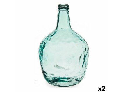 Fľaša Carafe Dekorácia Transparentná 22 x 37,5 x 22 cm (2 kusov)