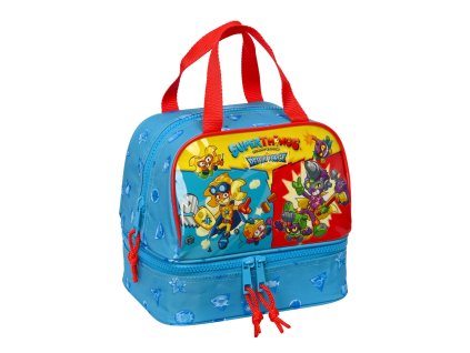 Taška na obed SuperThings Rescue force Modrá 20 x 20 x 15 cm