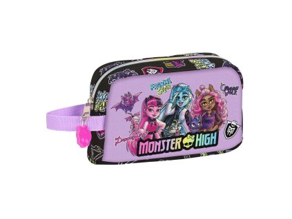 Taška na obed Monster High Creep Čierna 21.5 x 12 x 6.5 cm