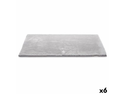 Koberec Sivá 60 x 90 cm (6 kusov)