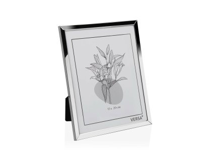 Fotorámik Versa Striebristý Kov Minimalistický 1 x 20,5 x 15,5 cm