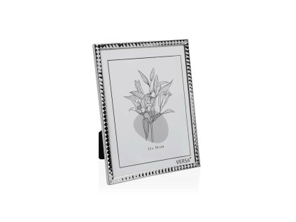 Fotorámik Versa Striebristý Kov Minimalistický 1 x 18,5 x 13,5 cm