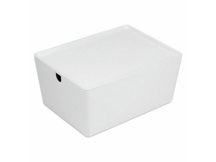 Organizačná stohovateľná krabica Confortime S vrchnákom 35 x 26 x 16 cm