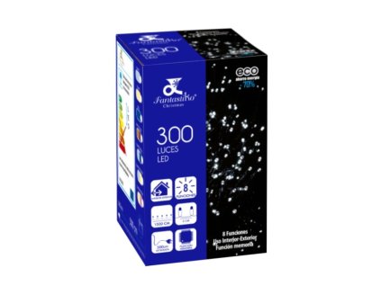 Girlanda z LED svetiel 15 m Modrá 3,6 W