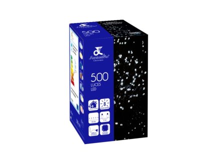 Girlanda z LED svetiel 25 m Biela 6 W