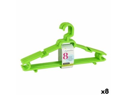 Vešiaky Rainbow Dem Rainbow Plastické 8 Kusy 43 x 22 x 6 cm (8 kusov)