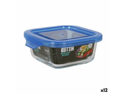 Box Quttin Modrá 12 x 12 x 5,3 cm (12 kusov)