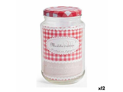 Sklenená nádoba Mediterraneo A-370 Viacúčelové Sklo 370 ml 7,2 x 12 cm (12 kusov)