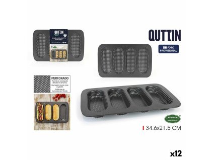 Tvarovaná forma Quttin Baguette 0,5 mm 34,6 x 21,5 x 3 cm (12 kusov)