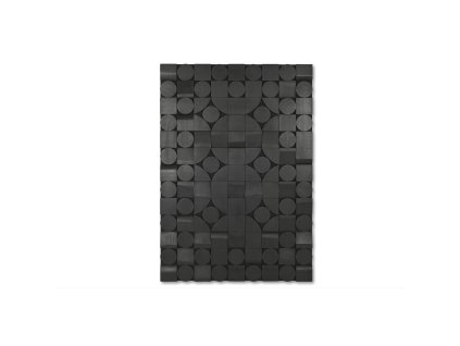 Dekorácia na stenu Home ESPRIT Čierna Abstraktný Moderný 81 x 3,8 x 117 cm