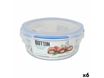 Tepelný obedár Quttin Okrúhla 900 ml (6 kusov)