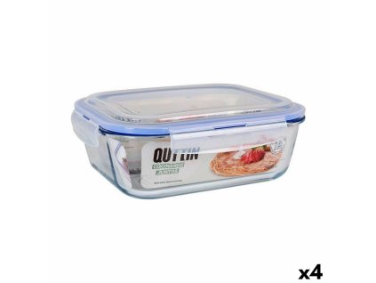 Tepelný obedár Quttin Obdĺžnikový 2,4 L (4 kusov)