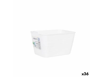 Organizačné Krabičky Dem Biela 13,5 x 9 x 7,5 cm (36 Kusov)