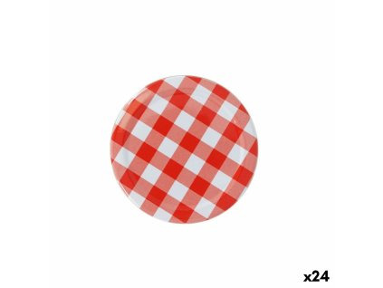 Sada podložky Sarkap Vichy káro 6 Kusy 7 x 0,8 cm (24 kusov)