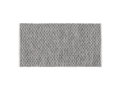 Koberec Sivá 70 % bavlna 30 % Polyester 80 x 150 cm