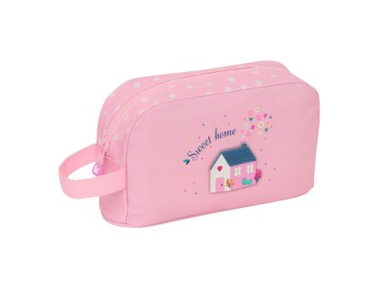 Termo box na desiatu Glow Lab Sweet home Ružová 21.5 x 12 x 6.5 cm
