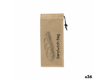 Sada 10 znovu použiteľných vreciek na potraviny. Quttin Taška na sendviče TNT (Non Woven) 3 Kusy 13 x 30 cm (36 Kusov)