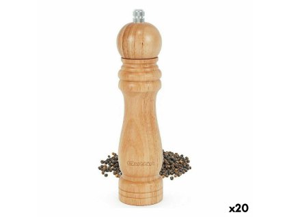 Mlynček na korenie Quttin Drevo 5 x 5 x 22 cm (20 kusov)