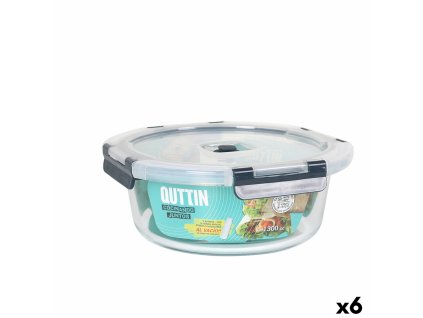Tepelný obedár Quttin Okrúhla 1,3 L (6 kusov)