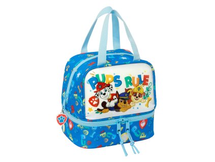 Taška na obed The Paw Patrol Pups rule Modrá 20 x 20 x 15 cm