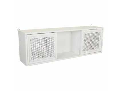 Police Alexandra House Living Striebristý Bambus Drevo MDF 17 x 26 x 81 cm