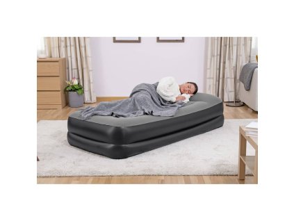 Bestway Nafukovacia posteľ a vstavaná elektrická pumpa 191x97x46 cm