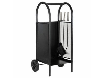 Košík na palivové drevo Alexandra House Living Železo 32 x 81 x 35 cm Krbové náradie
