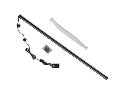 Akváriová LED lampa s bublinami RGB 107 cm
