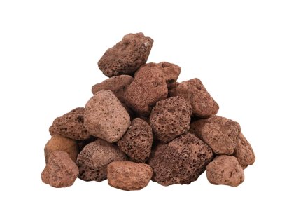 Sopečné kamene 10 kg červené 3-5 mm