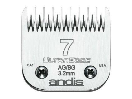 Žiletky na holenie Andis 7 Oceľ Karbónová oceľ (3,2 mm)