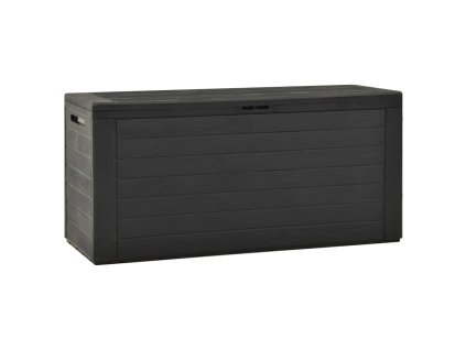 Záhradný úložný box antracitový 116x44x55 cm
