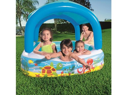 Bestway Detský bazén so strieškou 140x140x114 cm 52192