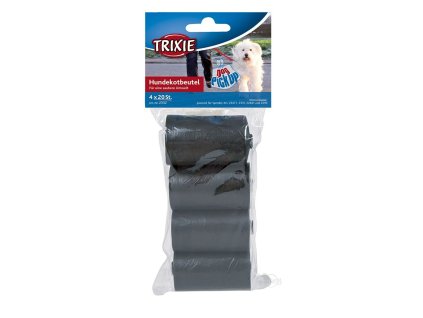 Vrecia na odpad Trixie 80 kusov Čierna Plastické (4 Kusy) (4 kusov)