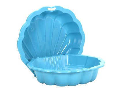Pieskoviská 2 ks modré 77x87x21cm plast