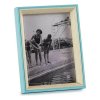 Rám na fotografie Sklo Modrá Biela 3 x 20 x 15 cm Drevo MDF (6 kusov)