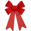 Laso Vianočná ozdoba Červená PVC 16 x 24 x 4 cm (12 kusov)