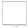 vidaXL Priehľadná plachta s okami 2x2 m PVC