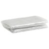 vidaXL Priehľadná plachta s okami 2x2 m PVC
