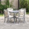 vidaXL Priehľadná plachta s okami 2x2 m PVC
