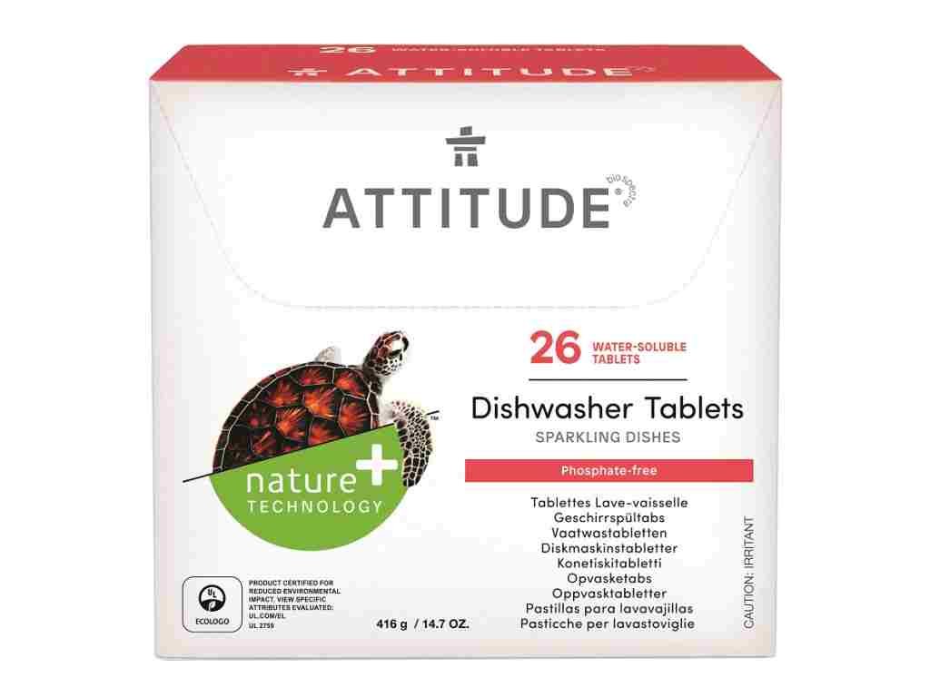 ATTITUDE Tablety do myčky bez fosfátů (28 dávek)
