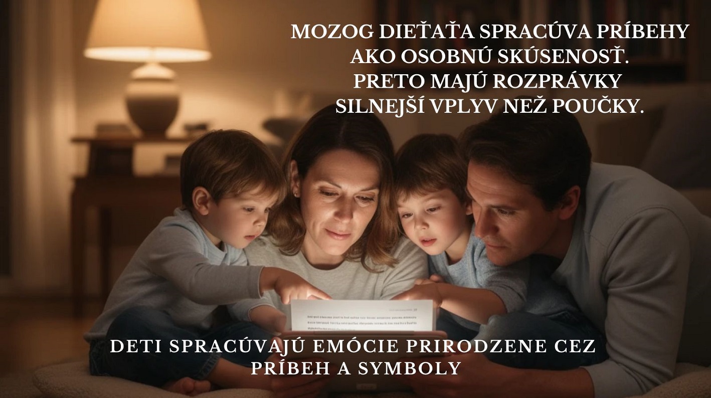 Detská psychológia pomocou rozprávok