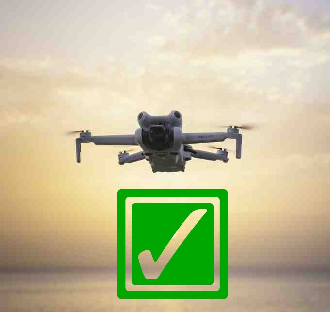 Registrace dronu