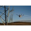 kontrola vedeni vysokeho napeti autonomnim dronem DJI Dock 3
