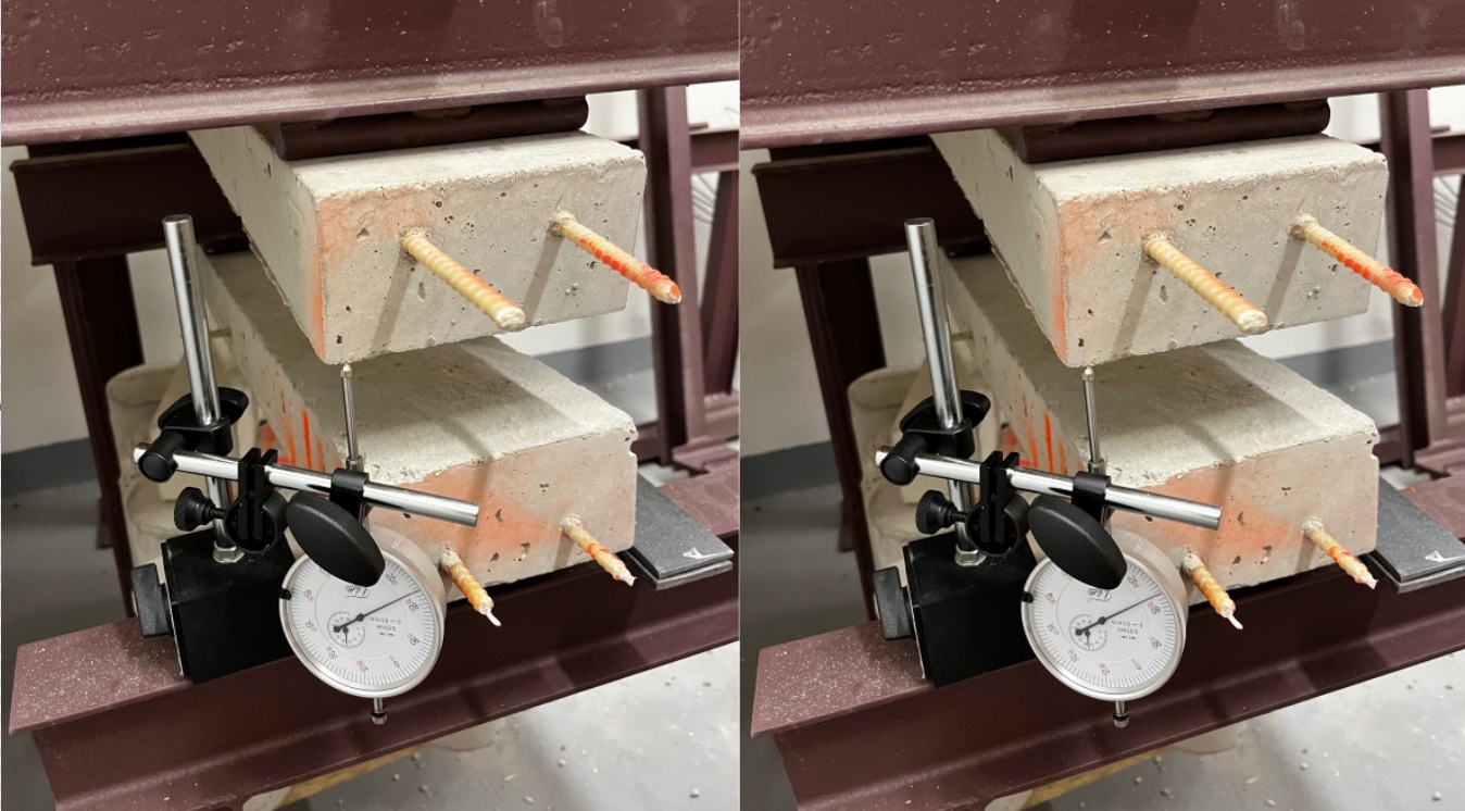 Testovanie GFRP výstuže – skúšky pevnosti a správania v ťahu