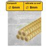 Roxor | Eko 6mm | KOMPOZITNÁ armovacia tyč GFRP FiberoX® |50m| Zvitok