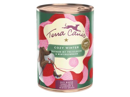 Vánoční konzerva pro psy Terra Canis