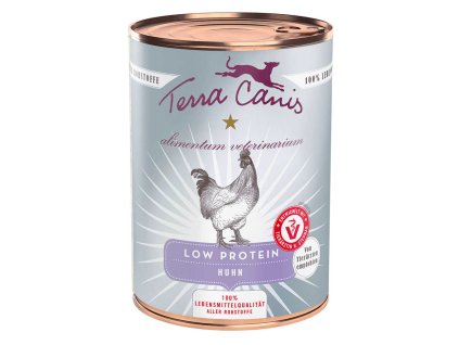 Terra Canis konzerva pro psy při ledvinové dietě Kuře