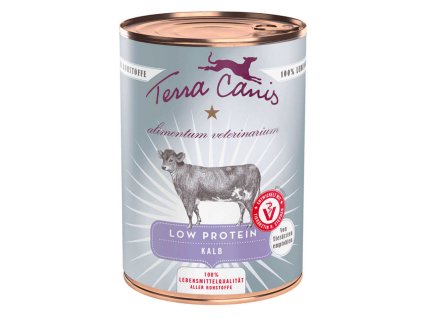 Terra Canis Low Protein Konzerva Ledvinová dieta Telecí 400 g